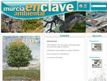 Tablet Screenshot of murciaenclaveambiental.es